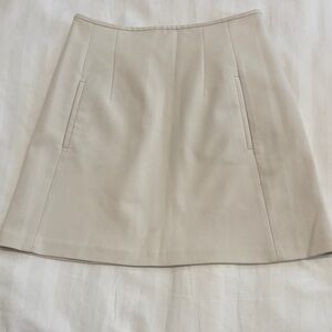 Zara Cream Mini Skirt